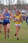Phillipa Williams in the Under-20 Women, McCain Inter Counties Cross Country, Cofton Park, Birmingham.